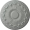 Ekena Millwork Colton Ceiling Medallion (Fits Canopies up to 4 3/4"), 15 3/4"OD x 1 1/2"P, Primed White CM15CN - alternate 1